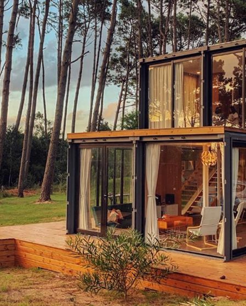Casas económicas pré-fabricadas